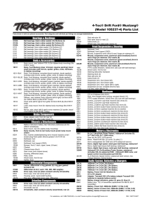 Parts List