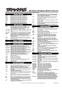 Parts List