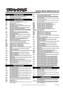 Parts List