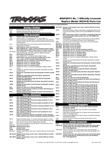 Parts List