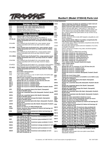 Parts List