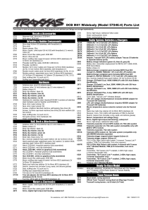 Parts List 2