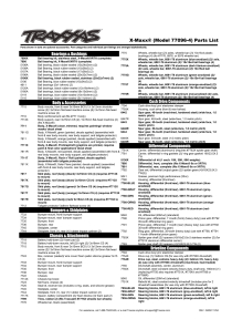 Parts List