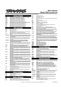 Parts List