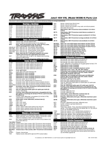 Parts List