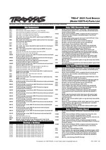 Parts List