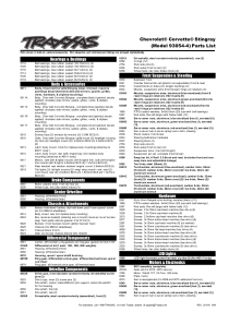 Parts List