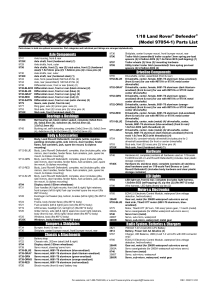 Parts List