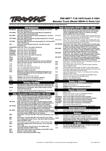 Parts List